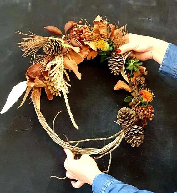 שזירה בעלי שלכת // צילום: סטודיו מעשה שוזר