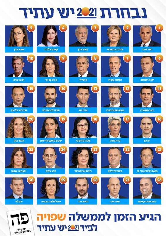 הרשימה המלאה