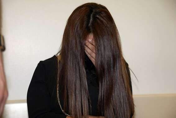 כרמל מעודה בביהמ"ש בפתח תקווה, בשנה שעברה // צילום: גדעון מרקוביץ'