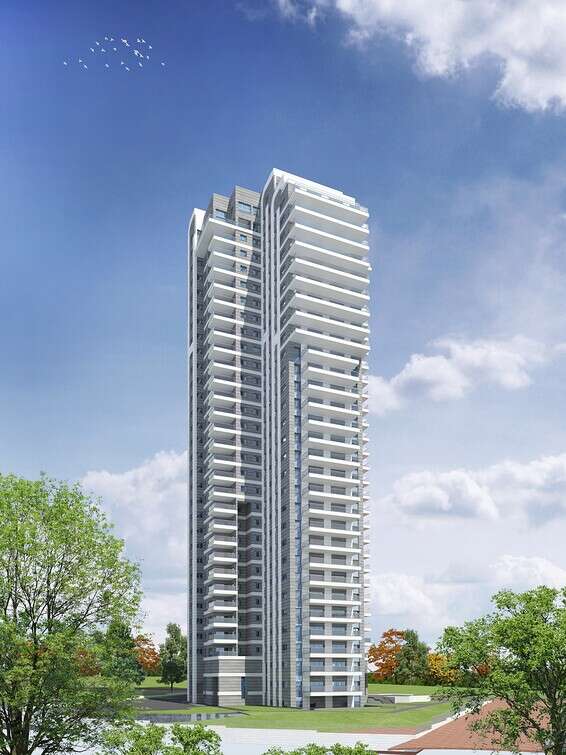 פרויקט מגדל הצוק בשכונת הצוק בנתניה של קבוצת לוינשטין וחברת מגיל פיתוח  //הדמיה: 3Ddesign 