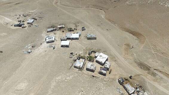 המבנים במאחז // צילום: תנועת רגבים