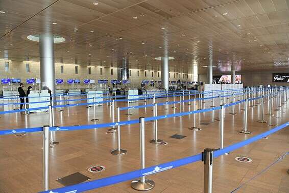 נתב"ג עדיין ריק מנוסעים // צילום: יוסי זליגר