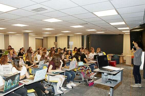 פתיחת שנת הלימודים במרכז האקדמי ויצו חיפה. ארכיון // צילום: הרצי שפירא