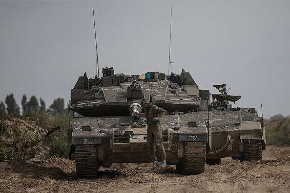 כוחות צה"ל על גבול רצועת עזה