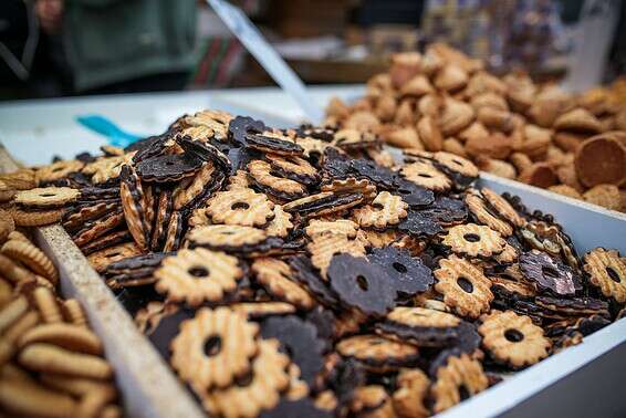 עוגיות יין // צילום: אורן בן חקון