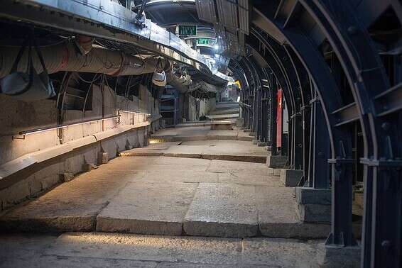 "דרך עולי הרגל" שנחשפה // צילום: אורן בן חקון