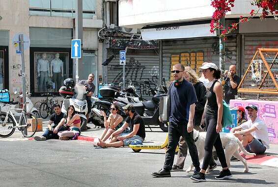 שוק לוינסקי בימים מאושרים יותר// צילום: גדעון מרקוביץ