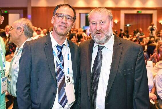 היועץ המשפטי לממשלה אביחי מנדלבליט ופרקליט המדינה לשעבר שי ניצן // צילום: יהודה בן יתח (ארכיון)