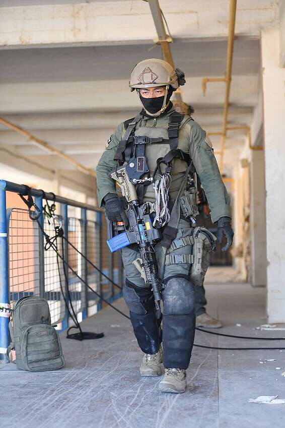 היחידה באימון // צילום: יהודה בן יתח