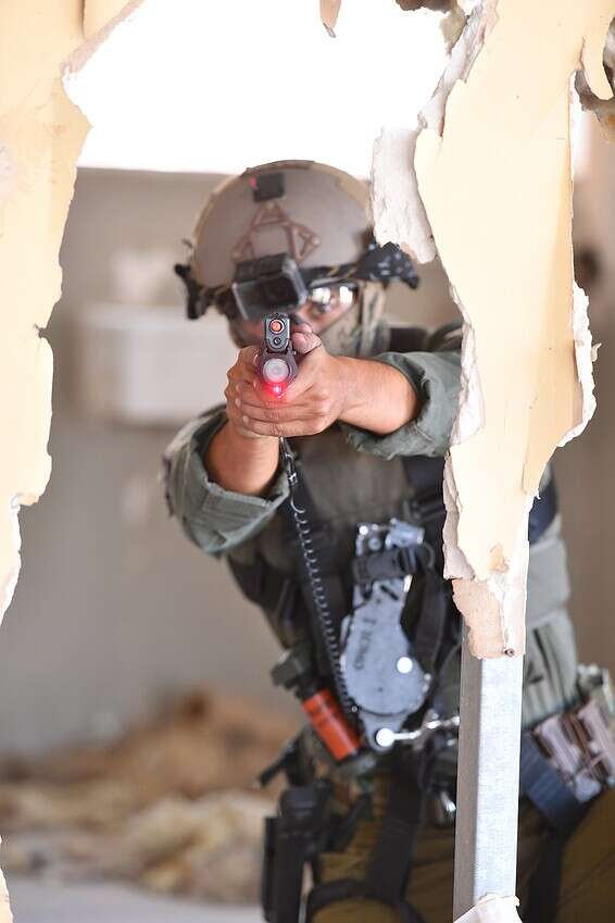 היחידה באימון // צילום: יהודה בן יתח