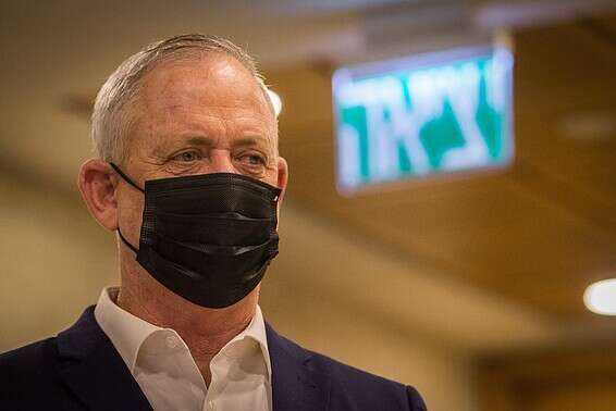 בני גנץ // צילום: אורן בן חקון