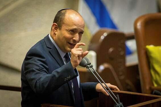 "החשש הוא שבנט ימליך את לפיד" // צילום: אורן בן חקון