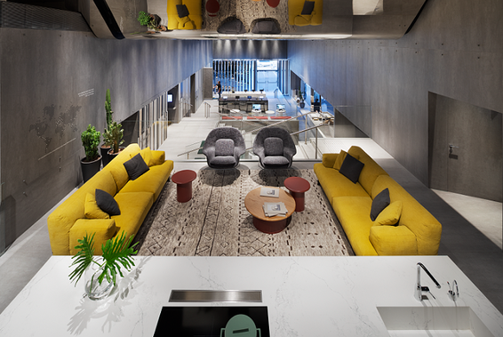 אולם הקונספט אבן קיסר - concept house // צילום: אסף פינצ'וק