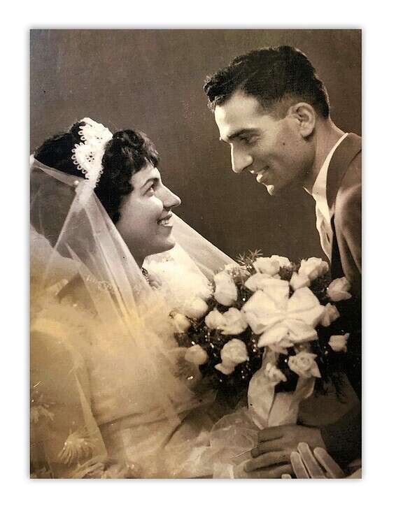 אלי ונדיה כהן // צילום מהאלבום הפרטי, רפרודוקציה: אפרת אשל