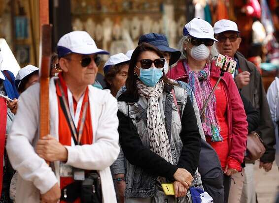צליינים בירושלים // צילום: AFP
