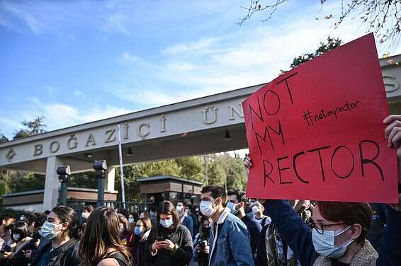 ההפגנות נגד ארדואן באיסטנבול // צילום: איי.אף.פי