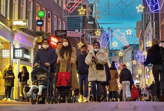 אמסטרדם. נערכת לסגר // צילום: אי.פי