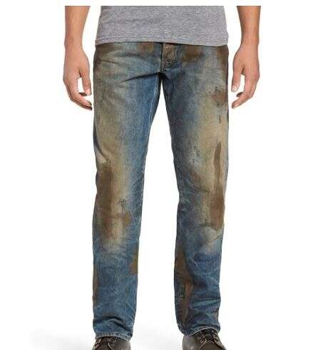 ג'ינס מלוכלך. גם הוא סולד אאוט// צילום: מתוך אתר המכירה