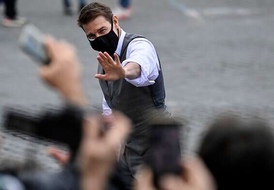 גם אני אוהב אתכם, רק תישארו רחוקים. טום קרוז // צילום: EPA