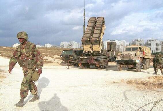 סוללת פטריוט אמריקנית במלחמת המפרץ // צילום: מאיר פרטוש