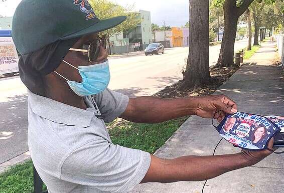 תומך ביידן בליברטי סיטי