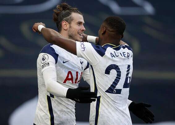 בייל חוגג. סוף סוף מספק את הסחורה // צילום: אי.פי.אי