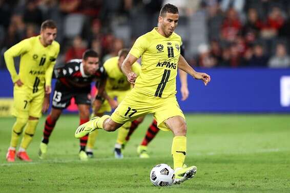 חמד מבקיע בפנדל // צילום: Gettyimages