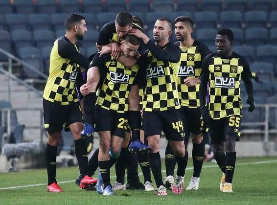 בית"ר ירושלים חוגגת // צילום: דני מרון