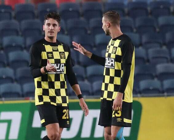 ירדן שועה חוגג 1:3 לבית"ר ירושלים // צילום: דני מרון