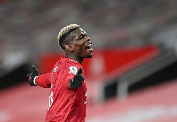 פוגבה זועם, הערב // צילום: Gettyimages