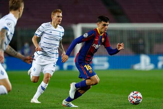 פדרי בפעולה. היורש של אינייסטה? // צילום: EPA