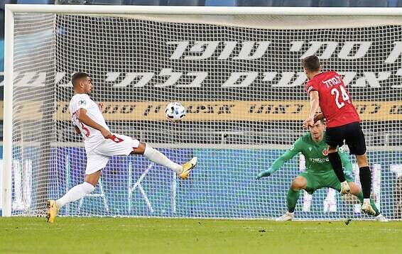 סרדל מוצא את השער // צילום: אלן שיבר