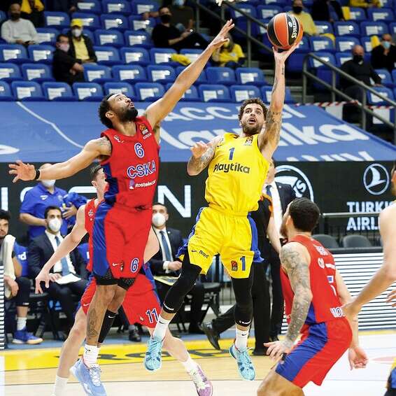 סקוטי וויבלקין מול צסק"א. יצליח לתקן הערב בהיכל? // צילום: אלן שיבר