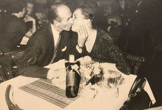 יורק זיברט ואמה של דיאנה // צילום: מהאלבום הפרטי