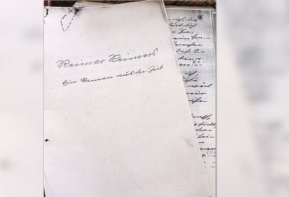 כתב היד המקורי של יוליוס שטרייכר