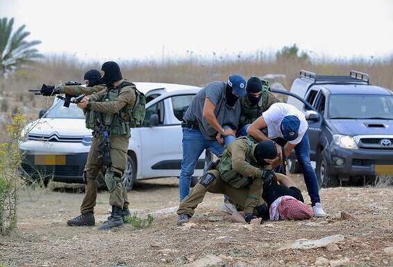 לוחמי יחידה 504 בתרגיל // צילום: אורן כהן