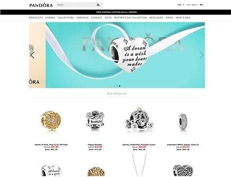 זה רק נראה כמו אתר של פנדורה // צילום: צ'ק פוינט