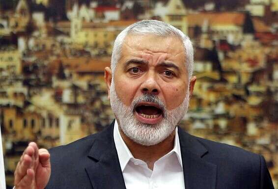 ראש הלשכה המדינית של חמאס, איסמעיל הנייה // צילום: רויטרס