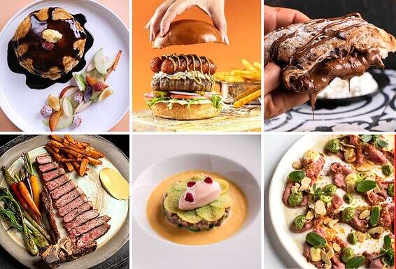 מקבץ צילומים של גל זהבי למסעדות // צילום: גל זהבי