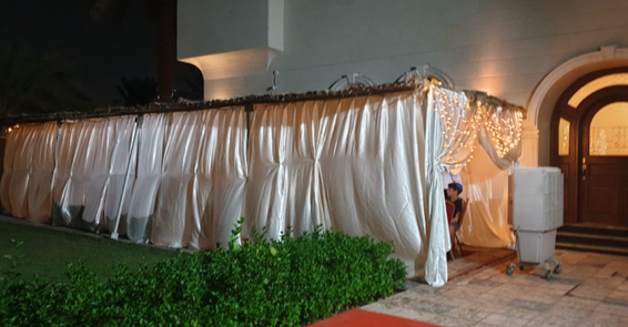 סוכה כשרה למהדרין בדובאי \ צילום: אילת מאמו