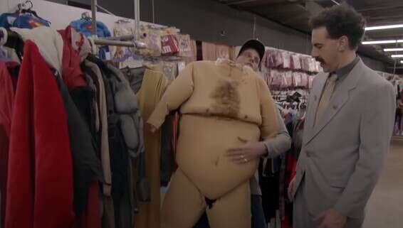 לא חשבה שמדובר בסרט כזה. "בוראט 2" // צילום: מתוך הטריילר