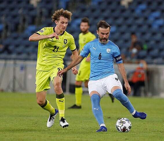 נאתכו מול הצ'כים במפגש בנתניה לפני כחודש // צילום: אלן שיבר