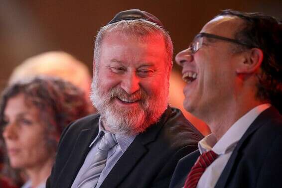 מנדלבליט ושי ניצן // צילום ארכיון: אורן בן חקון