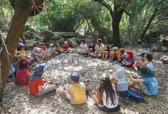 "המעגל משרת את רעיון הקבוצה - כולנו שווים, לכולנו יש מקום" // צילום: אנצ'ו גוש - ג'יני
