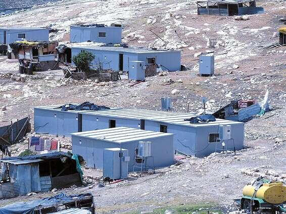 בנייה פלשתינית בשטחי C // צילום: באדיבות תנועת רגבים