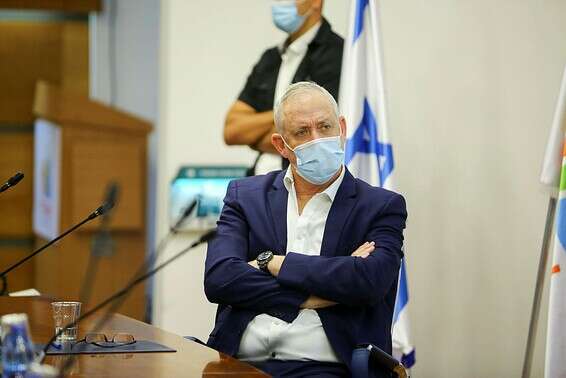 בני גנץ // צילום: לירון מולדובן