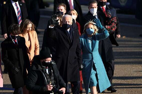 ג'ו וג'יל ביידן // צילום: AFP