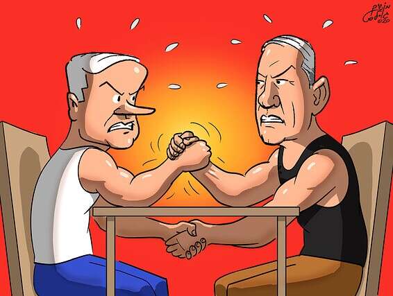 לפני פירוק הממשלה? // מאייר: מושיק גולסט