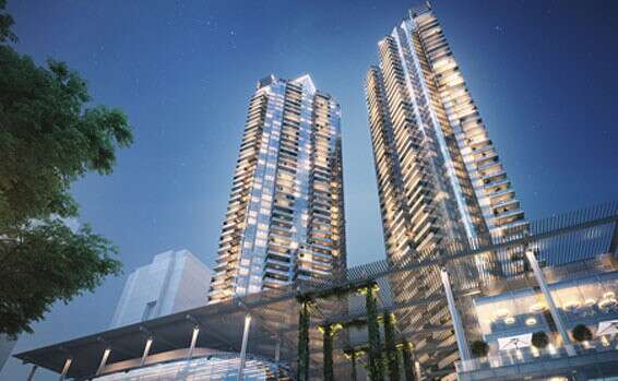 המשקיעים חזרו הביתה. פרויקט Duo בתל אביב של אפריקה ישראל מגורים // הדמיה: 3Dvision