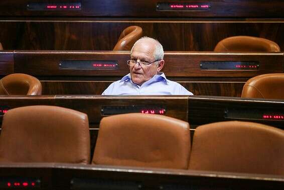 יכהן כיו"ר קק"ל. ח"כ חיים כץ, בכנסת, בפברואר // צילום: אורן בן חקון